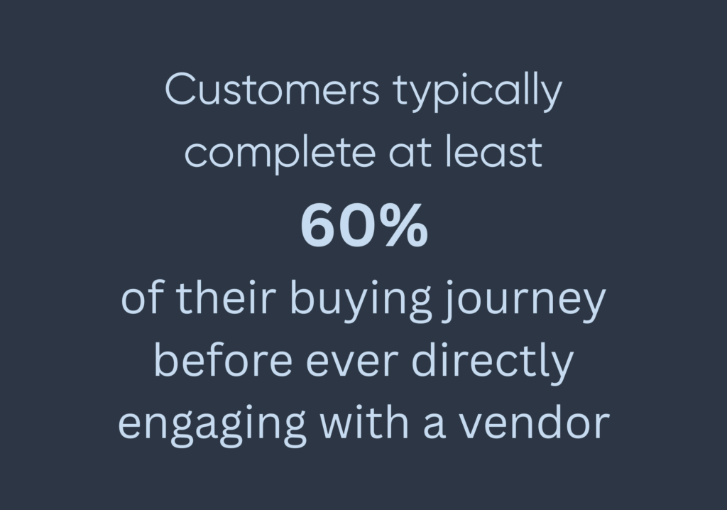 customers typically complete at least (1)